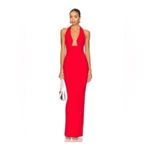 Nookie Scarlet Halter Maxi Dress